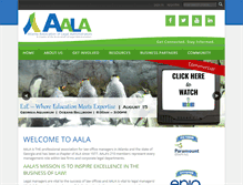 Tablet Screenshot of myaala.com
